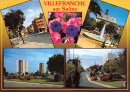 VILLEFRANCHE Sur SAONE En BEAUJOLAIS  Multivue  20 (scan Recto Verso)ME2678UND - Villefranche-sur-Saone