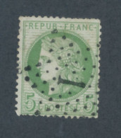 FRANCE - N° 53f) FOND LIGNE OBLITERE AVEC ETOILE DE PARIS 1 - COTE : 75€ - 1872 - 1871-1875 Ceres