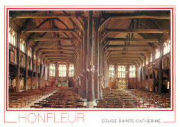 HONFLEUR Eglise Ste Catherine Entierement En Bois 21(scan Recto Verso)ME2681 - Honfleur