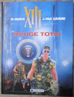 BD XIII ROUGE TOTAL VANCE / VAN HAMME TOME 5 DARGAUD - XIII