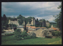CPSM / CPM 10.5 X 15 Moselle RODEMACK Vue D'ensemble Sur Les Remparts Du Château Fort Dominant Le Village - Le Cateau