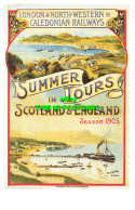 R569944 London And North Western Caledonian Railways. Summer In Tours. Scotland - Other & Unclassified