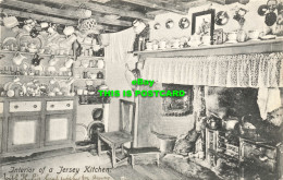 R570584 Interior Of A Jersey Kitchen. Brown And Rawcliffe. 1904 - Welt