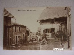 ARANDAS (Ain) RUE DE LA MAIRIE FERME - Zonder Classificatie