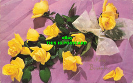 R570905 Roses. Greeting Card. Vita Nova. Printed In Holland - Welt