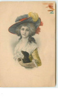 N°12827 - MM Vienne N°571 - Portrait D'une Jeune Femme Portant Un Chien Dans Les Bras - Vienne