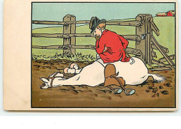 N°13856 - MM Vienne N°204 - Cavalier Assis Sur Son Cheval Couché - Vienne