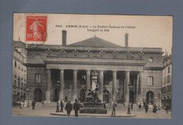 CPA - 75 - Paris - Le Théâtre National De L'Odéon - Animée - Circulée En 1913 - Andere Monumenten, Gebouwen