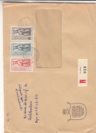 Liechtenstein - Lettre Recom De 1954 - GF - Oblit Vaduz - Madonne Et Enfant - Valeur 110,00 Euros - - Storia Postale