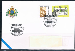 SAN MARINO 1994 -Pechino, Mostra Filatelica, Annullo Speciale. - Philatelic Exhibitions