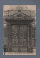 CPA - 75 - Paris - Grande Grille Du Palais De Justice - Animée - Pub Maggi Au Dos - Circulée - Andere Monumenten, Gebouwen