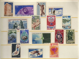 Andorre Francaise - Espace - Sports  - Evenements -  Neufs** - MNH - Unused Stamps