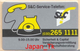 GERMANY K 881 92 S&C - Aufl  11000 - Siehe Scan - K-Serie : Serie Clienti