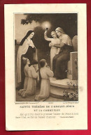 Image Pieuse Ed Bouasse Lebel Dauverné 8488 Sainte Thérèse De L'Enfant Jésus Et La Communion - Dos Vierge - Andachtsbilder