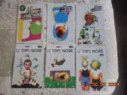 Lot De 6 Fascicules De Le Temps Machine (37300 Joue Les Tours) Programmes De Spectacles, Revues, Biopic / Musique - Programma's