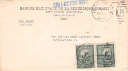 HAITI - AIR MAIL 1953 PORT-AU-PRINCE - PHILADELPHIA / 7070 - Haiti