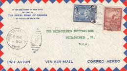 HAITI - AIR MAIL 1953 PORT-AU-PRINCE - PHILADELPHIA / 7071 - Haïti