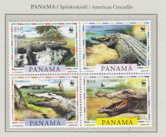 PANAMA 1997 WWF Reptiles Mi 1787 - 1790 MNH(**) Fauna 573 - Otros & Sin Clasificación