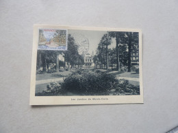 Monaco - Les Jardins De Monte-Carlo - 0f.40 - Yt 693 - Carte Premier Jour D'Emission - Année 1966 - - Used Stamps