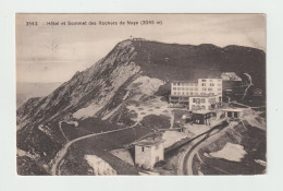 ROCHERS  DE  NAYE:  HOTEL  ET  SOMMET  DES  ROCHERS  DE  NAYE  -  FOTO  -  FP - Roche