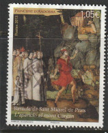 ANDORRA FRANCESA, USED STAMP, OBLITERÉ, SELLO USADO, - Otros & Sin Clasificación