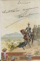 17° REGGIMENTO CAVALLEGGERI DI CASERTA 1903 ILLUSTRATORE DALBESIO - Régiments