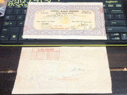 VIET NAM SOUTH PUBLIC DRY BOND BANK CHEC KING-10 000$00/1974-1 PCS - Vietnam