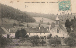 CPA Excursion En Franche Comté-La Grace Dieu-L'abbaye-3-Timbre-RARE En Noir Et Blanc   L2882 - Otros & Sin Clasificación