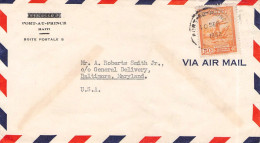 HAITI - AIR MAIL 1952 PORT-AU-PRINCE - BALTIMORE / 7077 - Haiti