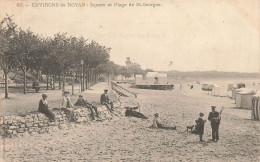 ROYAN : SQUARE ET PLACE SAINT GEORGES - Royan