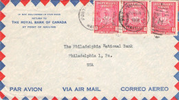 HAITI - AIR MAIL 1951 PORT-AU-PRINCE - PHILADELPHIA / 7078 - Haití