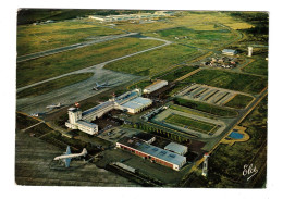 33   MERIGNAC   VUE  AERIENNE AEROPORT   BON ETAT    2 SCANS - Otros & Sin Clasificación