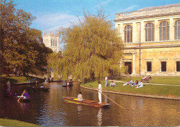 Navigation Sailing Vessels & Boats Themed Postcard St. John's College Cambridge - Segelboote