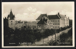 AK Wr. Neustadt, Reckturm, Babenberger Ring Und Staats-Gymnasium  - Other & Unclassified