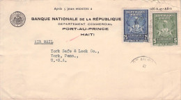 HAITI - AIR MAIL 1947 PORT-AU-PRINCE - YORK/Pa / 7080 - Haití