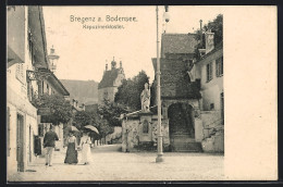 AK Bregenz A. Bodensee, Blick Auf Das Kapuzinerkloster  - Autres & Non Classés