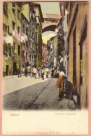 Cartolina Genova Ponte Di Carignano Animata - Non Viaggiata - Genova