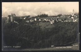 AK Schlaining /Burgenland, Ortsansicht Mit Burg Und Kirche  - Autres & Non Classés