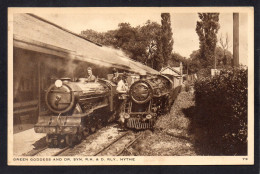 ROYAUME UNIS - ANGLETERRE - Green Goddess And DR.SYN.RH. And RLY.Hythe - Train - Sonstige & Ohne Zuordnung