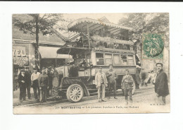 75 - PARIS - Autobus Eugene Brillie - Ligne Montmartre / Saint Germain Des Pres  ( Animation ) - Nahverkehr, Oberirdisch