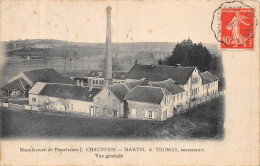 24-5669 : MANUFACTURE DE PORCELAINES J. CHAUFFOUR. MARTEL THOMAS - Esternay