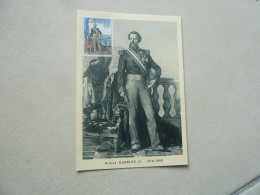 Monaco - Prince Charles III (1818-1889) - 0f.12 - Yt 690 - Carte Premier Jour D'Emission - Année 1966 - - Cartoline Maximum