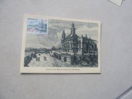Monaco - Casino De Monte-Carlo Et Terrasses - 0f.25 - Yt 691 - Carte Premier Jour D'Emission - Année 1966 - - Used Stamps