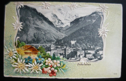 CPA En Relief / Gaufrée - SUISSE - INTERLAKEN - Interlaken