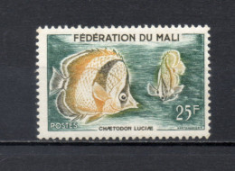 MALI  N° 6  NEUF SANS CHARNIERE  COTE 1.60€  POISSON ANIMAUX FAUNE - Mali (1959-...)