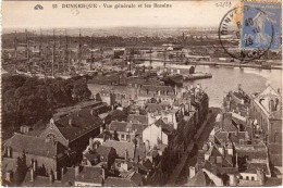 Dunkerque Vue Générale Et Les Bassins ( Rue Des Bassins , église St Jean Baptiste.. Une .autre à Gauche? Pour Marseille - Dunkerque