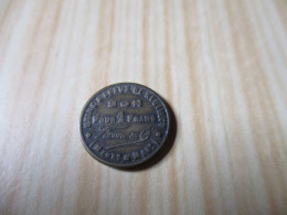 France - Rare " Bon Pour 1 Franc " - Usine à Chaux De Xeuilley (54).N°746. - Monedas / De Necesidad