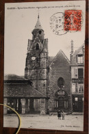 CPA AK 1910's Eglise Mamers Sarthe Animée Voyagée - Mamers