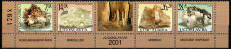 Jugoslawien 2001 - Mi.Nr. 3047 - 3050 - Postfrisch MNH - Mineralien Minerals - Minerali