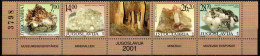 Jugoslawien 2001 - Mi.Nr. 3047 - 3050 - Postfrisch MNH - Mineralien Minerals - Mineralen